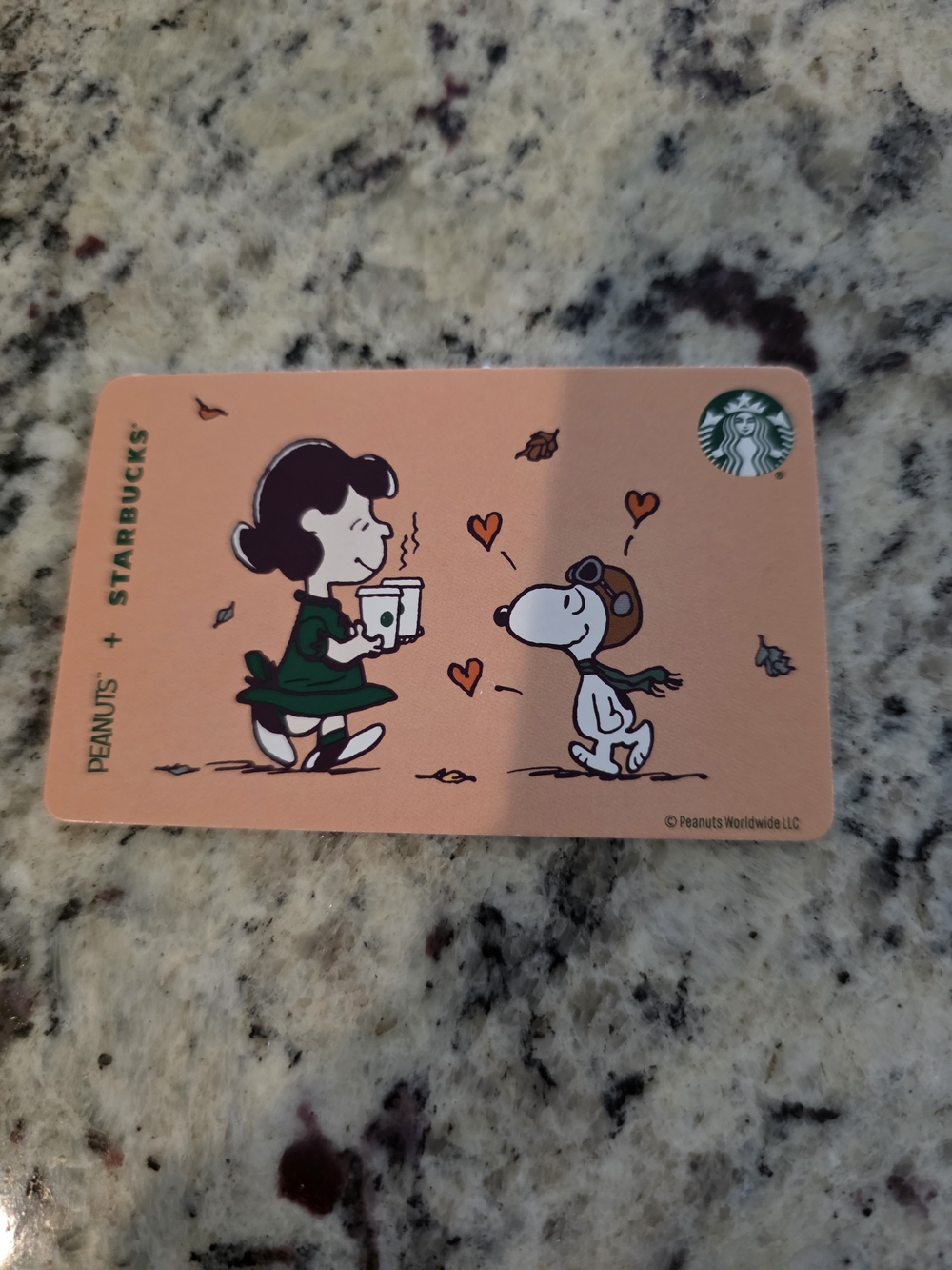 Peanuts × Starbucks Gift Card - Loaded $5